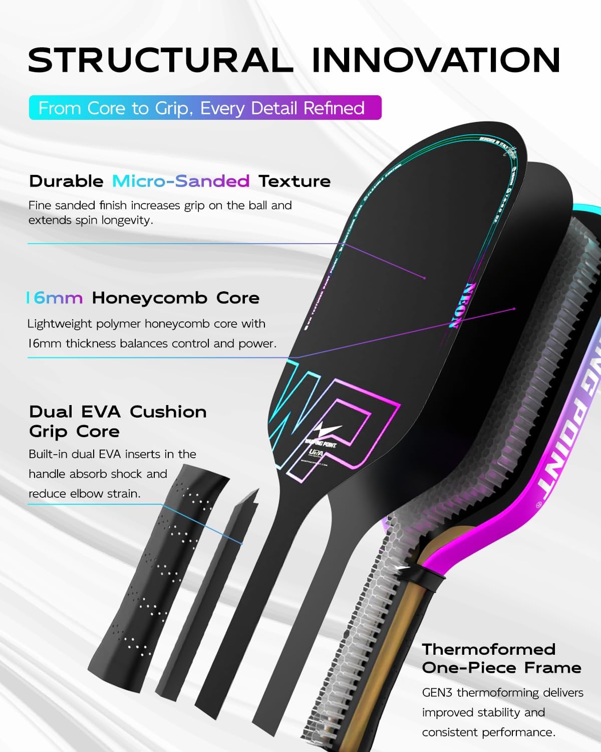 Neon Pickleball Paddle