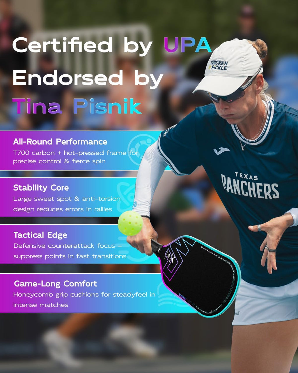 Neon Pickleball Paddle