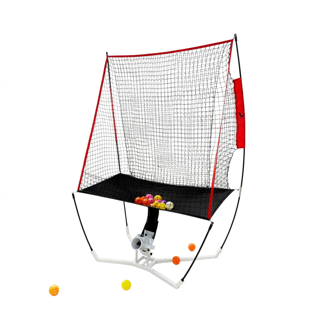 Pickleball Serve Machine with Net Guardian-2