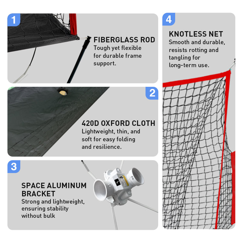 Pickleball Serve Machine with Net Guardian-2