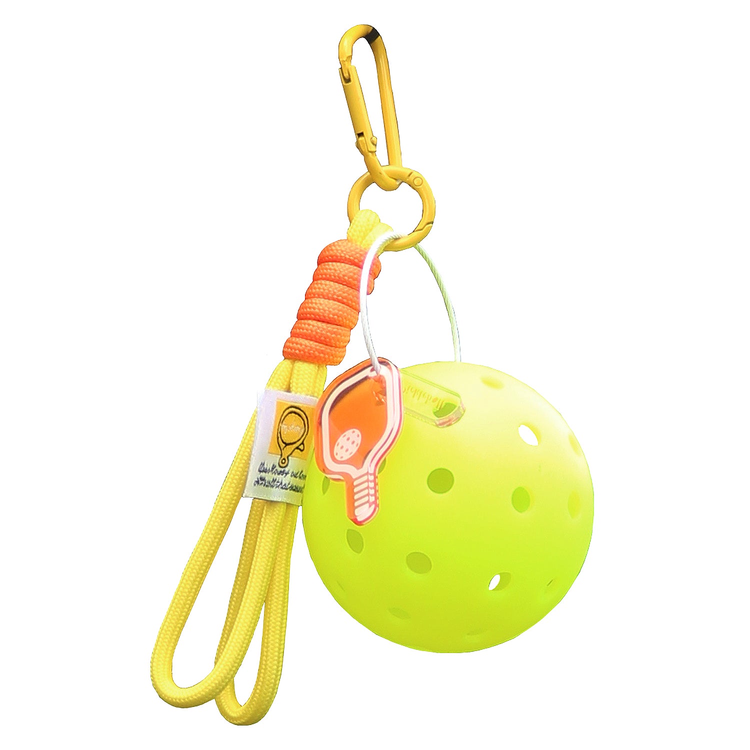 Pickleball Keychain Bag Charm