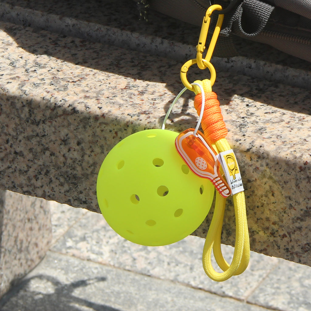 Pickleball Keychain Bag Charm